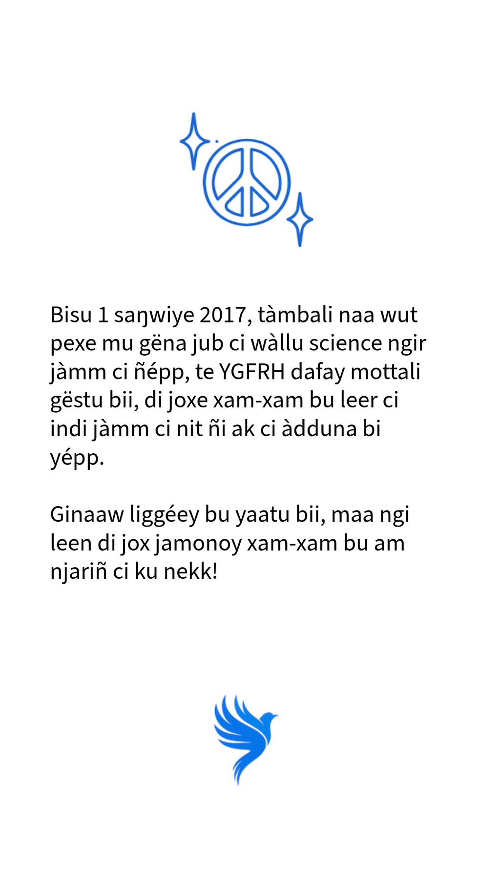YGFRH République Gambienne, Wolof (Digital)